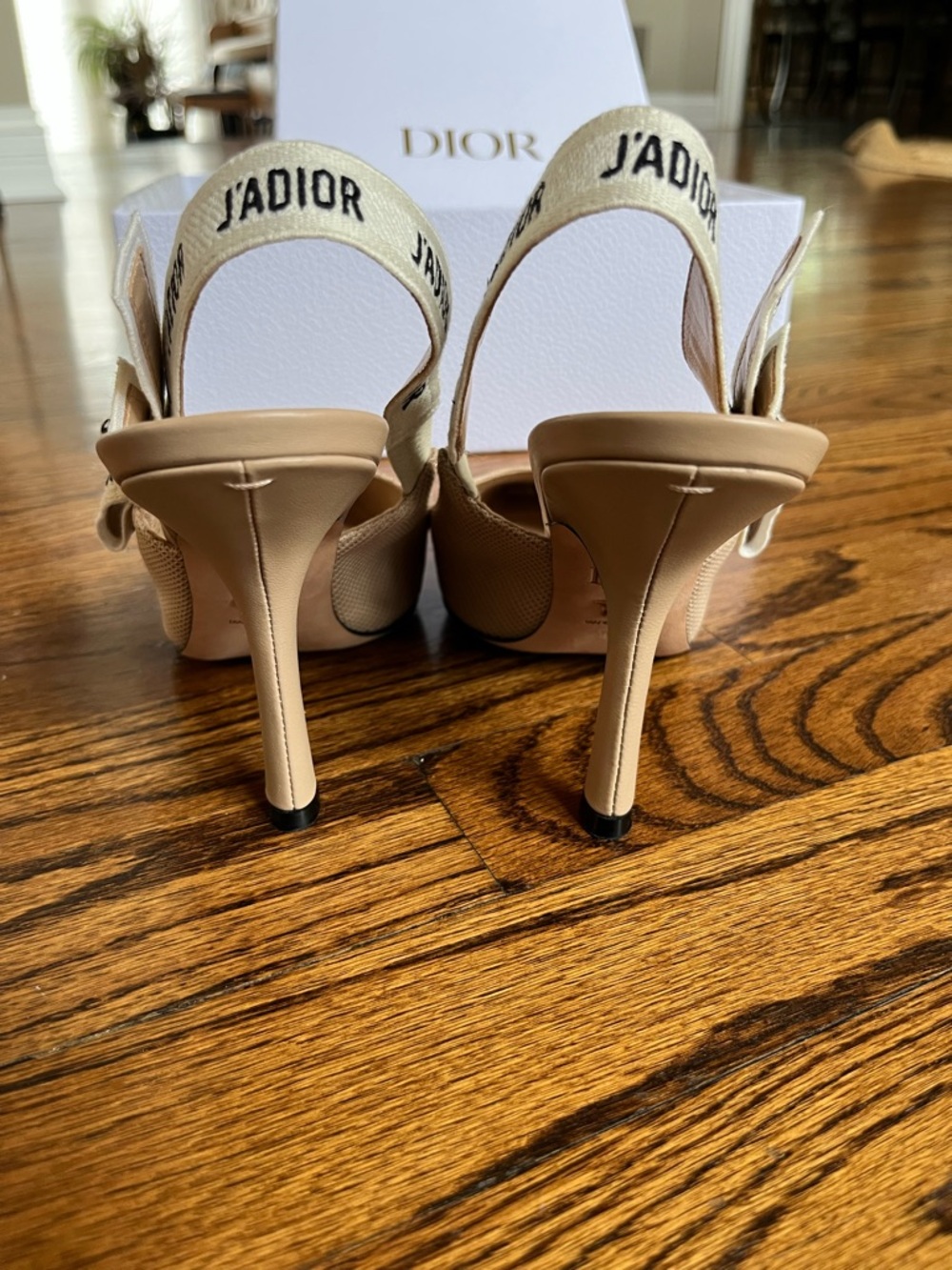 Dior Pink Blush J'Adior Slingback Pointed Toe Pump - 8.5 - Picture 9 of 14